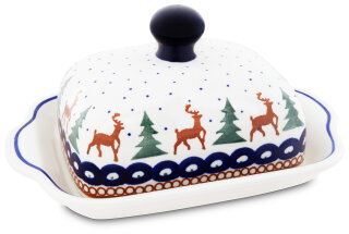 Rectangular Butter Dish for 250g Pattern 149