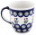 Mug, H=9.7 cm, V=0.35 liters, Ø9.3 cm, Pattern 809