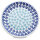 Flat plate (dinner plate) in decor 1111
