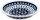 Deep plate (soup plate) in decor 56