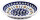 Deep plate (soup plate) in decor 810