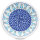 Deep plate (soup plate) in decor 962