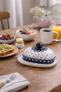 Kleine Butterdose oval für 125g (1/2 Stück Butter) Dekor 28