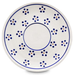 Untertasse Ø 16,0 cm, H 1,80 cm, Dekor 1 – Stellfläche Ø 6,20 cm