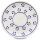 Untertasse Ø 16,0 cm, H 1,80 cm, Dekor 1 – Stellfläche Ø 6,20 cm