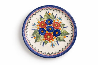 flacher Teller (Frühstücksteller) Ø19,5 cm, H=2,4 cm, Dekor ART-149