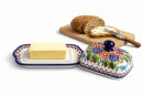 Butterdose eckig für 250g Dekor ART-149