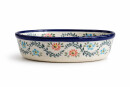 300 ml Schale oval 16,4 cm – Servierschüssel mit 4,5 cm Rand, Dekor 1145a