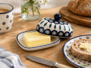 Kleine Butterdose oval für 125g (1/2 Stück Butter) Dekor 56