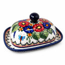 Kleine Butterdose oval für 125g (1/2 Stück Butter) Dekor 149-ART