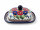 Kleine Butterdose oval für 125g (1/2 Stück Butter) Dekor 149-ART