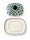 Kleine Butterdose oval für 125g (1/2 Stück Butter) Dekor 1208