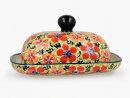 Small butter dish, Pattern DU205