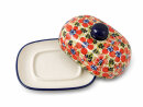 Small butter dish, Pattern DU205