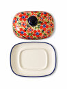 Small butter dish, Pattern DU205