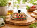 Small butter dish, Pattern DU205