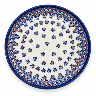 flacher Teller (Frühstücksteller), Ø 19,5 cm, H=2,4 cm, Dekor 882a