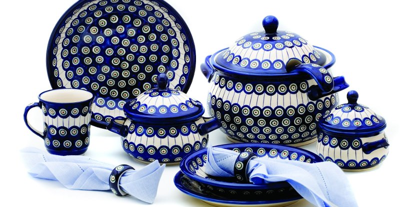 Original Bunzlauer Teelichtlöffel Keramik - Dekor 8 Für Stövchen 10,1x4,7cm