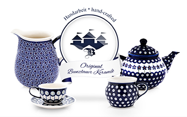 Boleslawiec ceramics stamp graphic